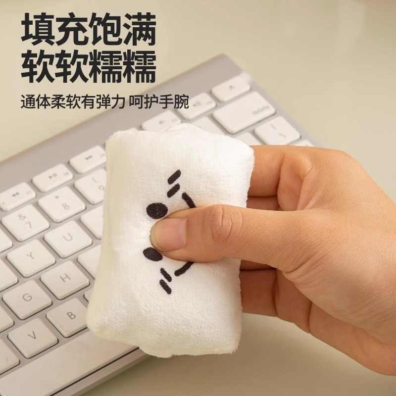 Wrist mouse pad Soft Wrist Rest Cushion for Mouse – Comfortable Ergonomic Support Pad for Office & Home Use Mouse Pad Wrist Rest Cushion