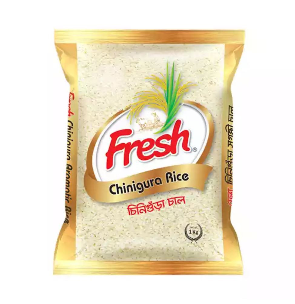 ফ্রেশ চিনিগুড়া চাল 1kg (Fresh Chinigura Rice / Chinigura Chal)