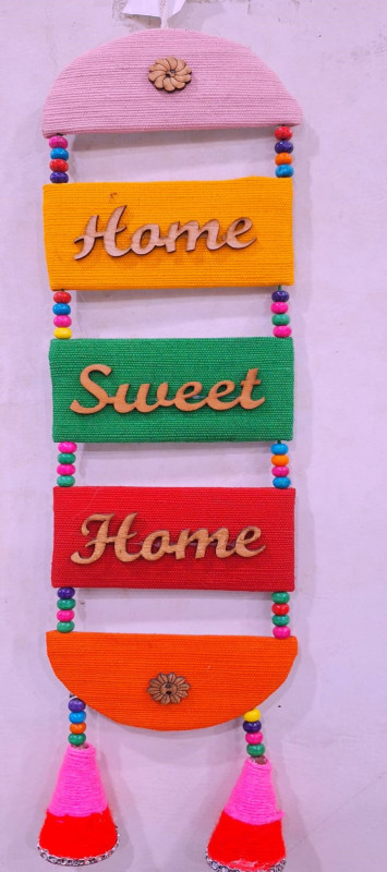 Handicraft wall hanging  material 13 inches long