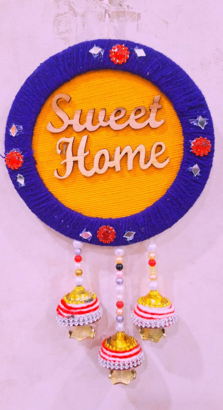 Handicraft wall hanging  material 13 inches long