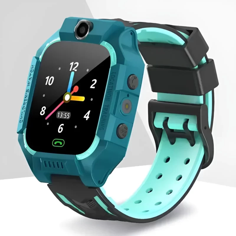 Smartberry C002 Kids GPS + Calling Smart Watch – Green Color